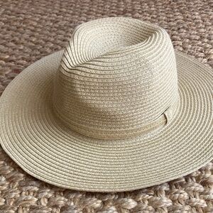 New: J Crew Packable Straw Hat. Size Small Medium